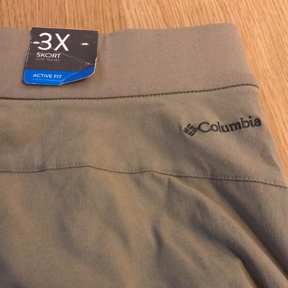 Skirt short, sportswear, 3X, NWT, Columbia - Picture 7 of 7